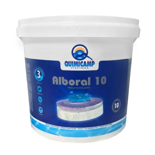 Clor Tablete Multifunctii 250 grame, 10 actiunii pentru piscine, 5 kg