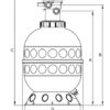 Filtru Piscina KRIPSOL GTV400 1,5"