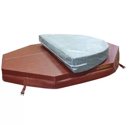 Acoperitoare, capac izolat pentru ciubar din fibra sticla oval 1,85 X 0,95M