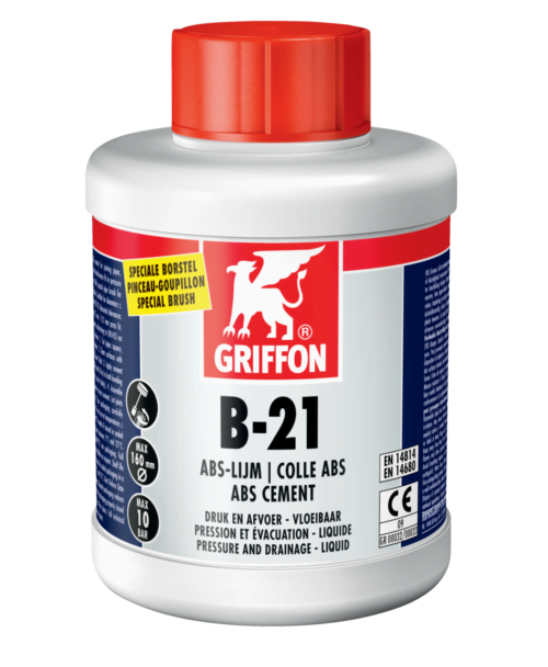 Adeziv Griffon B-21 pentru echipamente din ABS alb 500ml