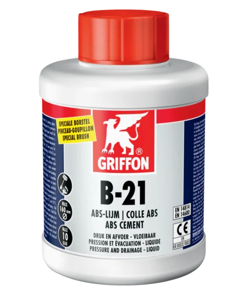 Adeziv Griffon B-21 pentru echipamente din ABS alb 500ml