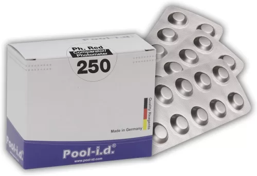 Rezerva tester comparator Ph Phenol Red 250 tablete