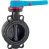 Robinet PVC fluture pentru fixare flansa D63 2 Robinet PVC fluture pentru fixare flansa D63