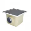 Sifon patrat liner grilaj inox 355x355mm
