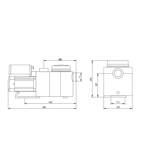 Pompa filtrare InverPro, Wi Fi IP40 ,220-240V 7 inver pro2