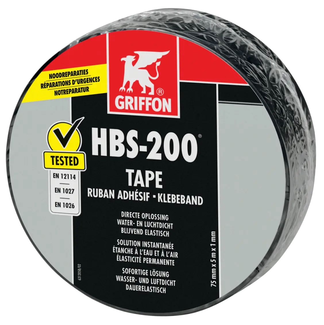 Rola universală adezivă HBS-200 Griffon, 7,5 mm x 5 m 3 Rola universală adezivă HBS-200 Griffon, 7,5 mm x 5 m